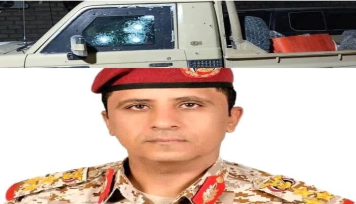 اسرار | بالاسماء والتفاصيل: قائد اللواء 22 مشاة ينجو من محاولة اغتيال ثانية على طريق مأرب - الجوف