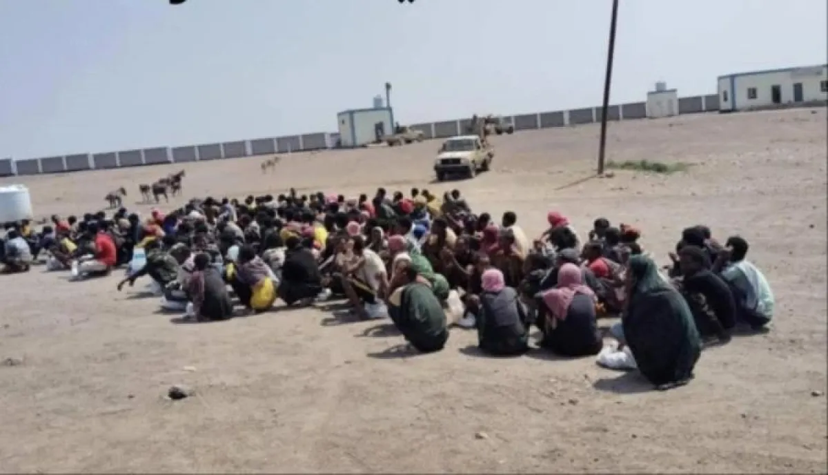 ضبط 180 مهاجراً غير شرعي قبالة سواحل رضوم في شبوة