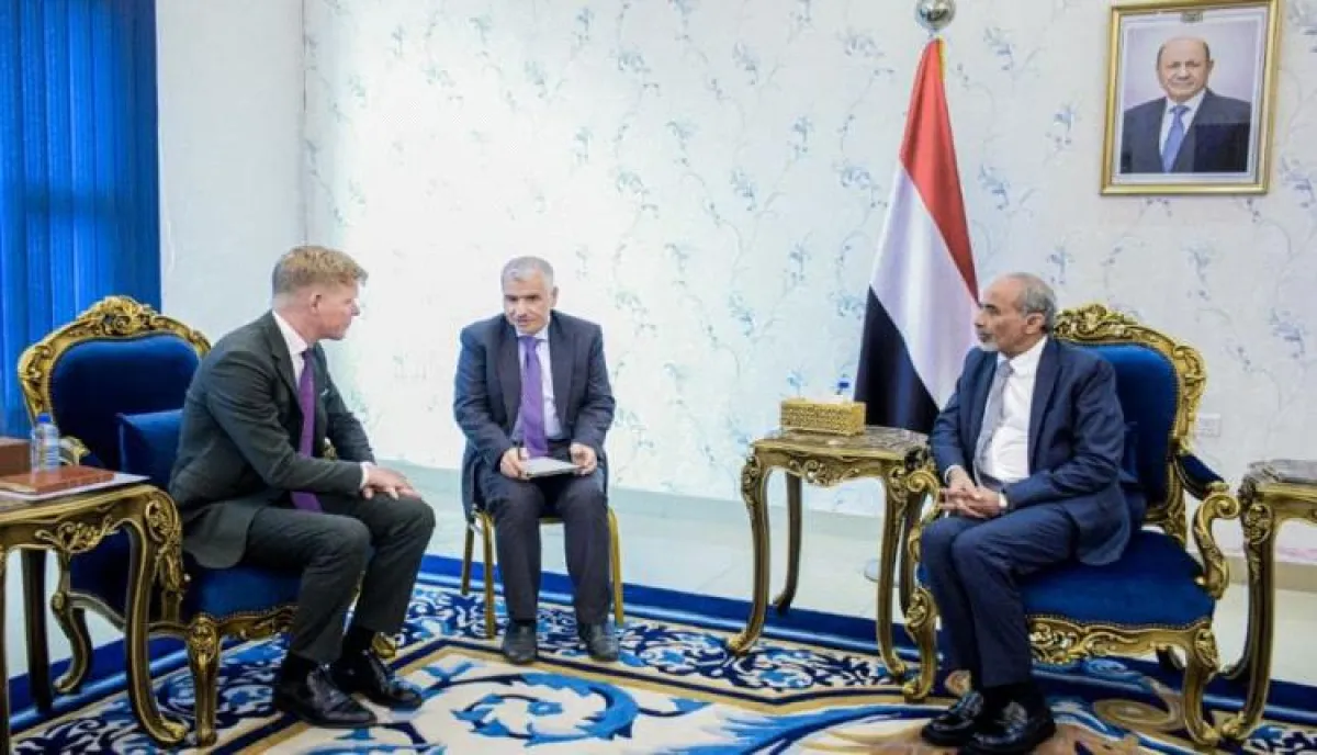 اسرار اليمن | الفريق الصبيحي يستقبل المبعوث الأممي في عدن ويناقش جهود إحياء السلام