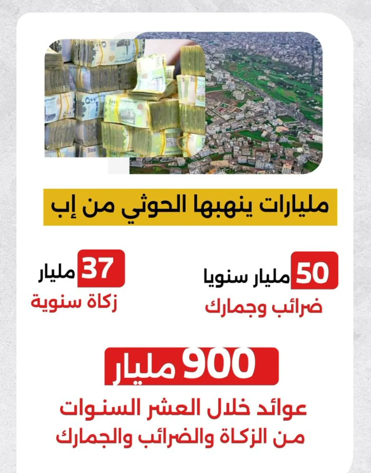 اسرار | بالارقام والتفاصيل .. اكبر عملية نهب تاريخي : #الحوثي_ينهب_إب .. حملة واسعة تفضح السطو الحوثي الممنهج على التاريخ والمستقبل