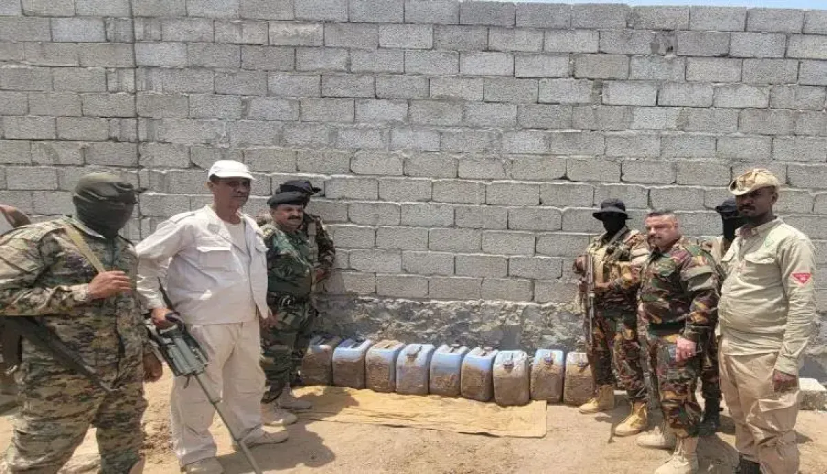 اسرار | بالصور والتفاصيل- ضربة استباقية في عدن.. تفكيك مخزن متفجرات سري تحت الأرض يرتبط بالإرهابي (أمجد خالد)