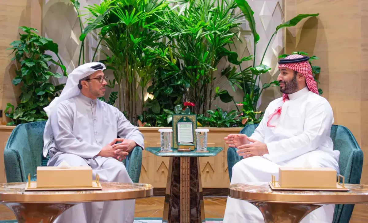 اسرار | من الرياض - محمد بن سلمان ومنصور بن زايد يبحثان تطورات المنطقة وتعزيز العلاقات السعودية الإماراتية