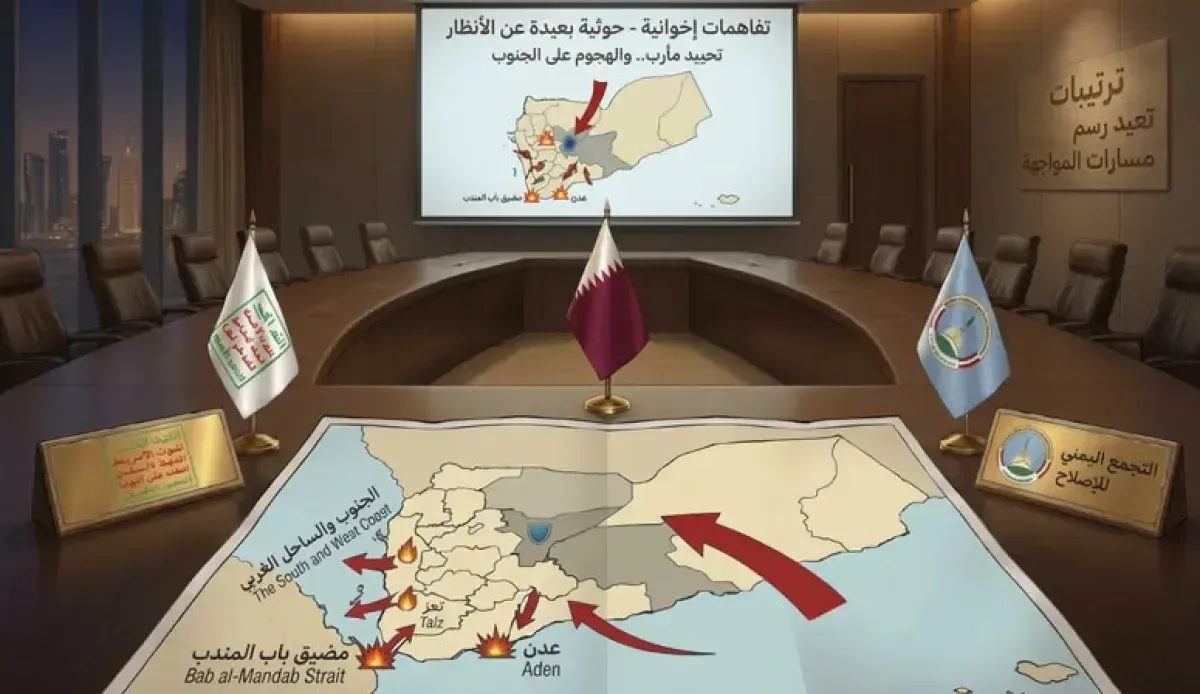 اسرار | بالتفاصيل- تفاهمات سرية تحت رعاية قطرية لتحييد مأرب وتوجيه التصعيد نحو الجنوب والساحل
