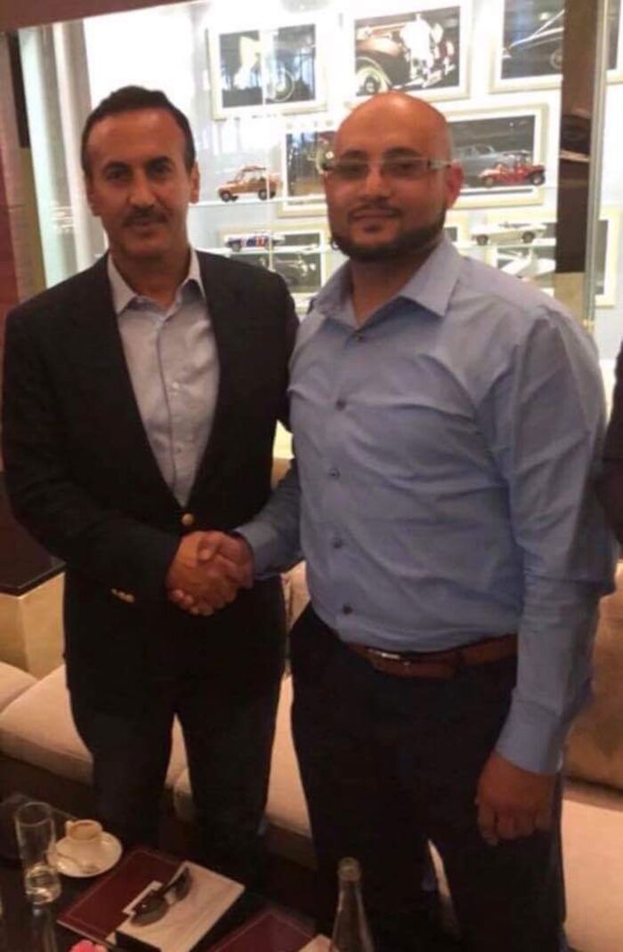 في ظهور جديد .. السفير أحمد علي عبدالله صالح يستقبل وفد الجالية اليمنية بامريكا .. (تفاصيل + صور)