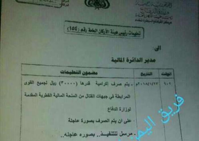 شاهد بالدليل القاطع.. وثائق هامة تؤكد دعم قطر للحوثيين.. صور