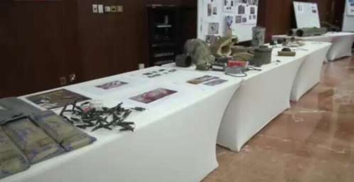 التحالف يكشف عن أسلحة إيرانية الصنع ضبطت في اليمن