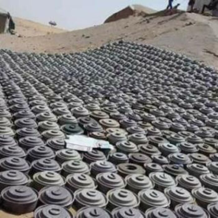 الحديدة: حملة توعية لأهالي المناطق المحررة حول ” مخاطر ألغام والعبوات الناسفة ينفذها فريق من الهندسة الميدانية الإماراتية