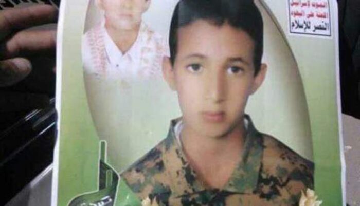 اسرار .. من أرشيفهم المصور بالدليل..  اطفال ايتام دخلوا الدار لتلقي التعليم .. فزج بهم الحوثي في جبهات الموت !